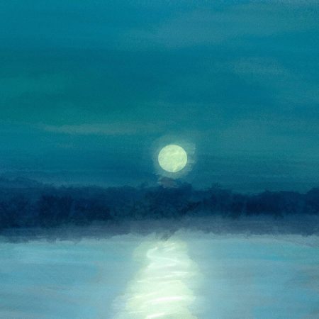 Moonlit Lake